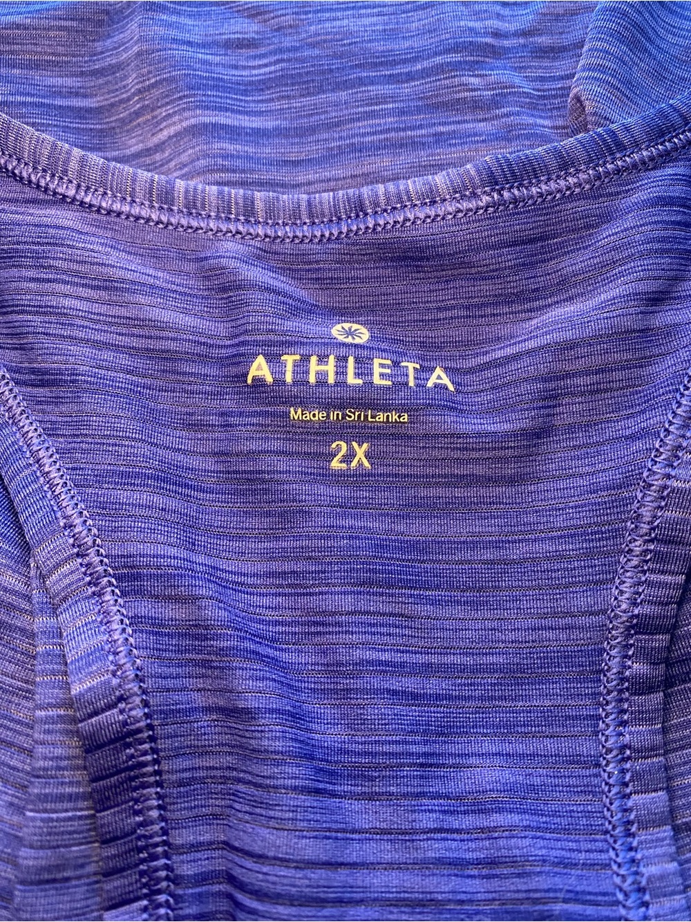 Athleta women’s plus size racer back workout tank top size 2X - Picture 2 of 4